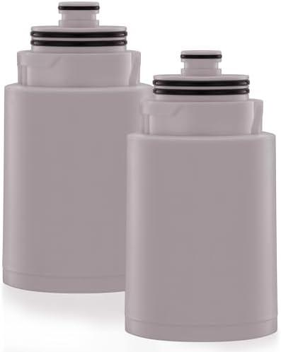 Ryamen Shower Head Filters Replacement ONLY for Dual 10" Filtered Shower Head Combo, Effective Chlorine Removal Rate≥90%, 2-Pack