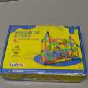 Magnetic Balls and Rods Set, Magnet Building Set, Magnetic Balls and Sticks - Featuring Safe, Extra-Strong, Montessori Toys STEM Stacking Toys for Boys & Girls 3+ (46 PCS)