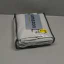 100% Blackout Curtains 84 Inch Length 2 Panels Set, Black Out Curtains for Living Room, Greyish White Thermal Insulated Grommet Drapes Bedroom Luxury Decor (52W  84L inch, Greyish White)