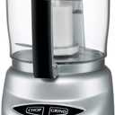 Cuisinart Mini-Prep Plus Food Processor, 24-Ounce Mini Food Processor to Chop Herbs, Vegetables, and Hard Cheese, 24-Ounce Work Bowl, Reversible Stainless Steel Blade, DLC-2ABC, Brushed Chrome
