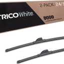 TRICO White 24" + 17" Extreme Weather Premium Winter Automotive Replacement Windshield Wiper Blades (Set of 2), Passenger and Driver Side All-Weather Beam Wiper Blades for Select Vehicle Models