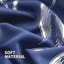 BGment Wavy Navy Blue Blackout Curtains 63 Inch Length 2 Panels Set, Thermal Insulated Privacy Grommet Window Drapes for Kids Boys Bedroom, 52 x 63 Inch