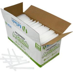 AdTech Hot Glue Sticks 4" Mini Size, White, 550 Sticks