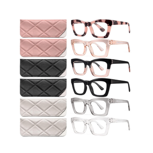 CCVOO Stylish Reading Glasses for Women, Eyeglasses, Blue Light Readers for Women, Computer Eye Glasses, Cheaters +2.75