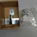 19792A04 Garage Door Opener Bracket, Door Reinforcement Bracket Door Bracket, Clevis Pin, Cotter Pin & Fasteners Included, Fit for Genie, Liftmaster, Sears, Craftsman 19782, 19792A, 19792B, 19792A04.S