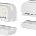 Alarm Contact Sensor Riser for Ring 2nd Gen 10mm Height Extension Kit for Uneven Doors & Windows | Crown Molding & Trim Installation No-Tools Mounting Snap-On Design (Sensor & Magnet Not Included) (2)