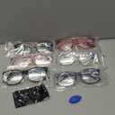 CCVOO Mix & Match Reading Glasses for Women - Lightweight, Comfortable Fit, Clear Vision - Blue Light Blocking (6 Pack Mix)