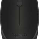 Logitech M170 Wireless Mouse for PC, Mac, Laptop, 2.4 GHz with USB Mini Receiver, Optical Tracking, 12-Months Battery Life, Ambidextrous - Black
