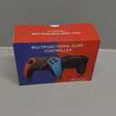 Wireless Switch Controller for Nintendo Switch/ Switch 2/ Lite/ OLED Controller, Switch Controller with a Mouse Touch Feeling on Back Buttons, Extra Switch Pro Controller with Wake-up, Programmable, Turbo Function
(Red+Blue)