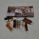 Wood Repair Kit, 12 Color Wood Fillers, Furniture Repair Kit, Repair Scratch, Cracks, Stains, Discoloration for Wood Furniture, Door, Cabinet, Floor, Table Surface Wood Touch up Filler Wood Paint