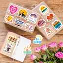 200PCS Italian Motivational Stickers for Students Teachers, Inspirational Stickers for Adults Women, Affirmation Positive Quote Decals for Class Rewards Scrapbook