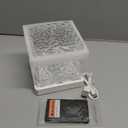 Rechargeable Shower Light No Wiring, 16 Color Changeable Ocean Wave Projector Light, Dimmable Waterproof Shower Lamp with Remote, Rotating Flame Water Ripple Lamp for Shower, Bathroom, Bedroom Decor