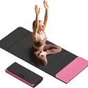 LVME Foldable Yoga Mat, 71"x24"x1/3" Thick(8mm), Non Slip Exercise Mat | SGS Certified POE, Fitness Travel Mat, Easy To Store, Foldable for Exercise, Yoga, Pilates, Home Workouts