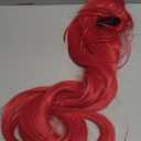 Long Straight Pink Cosplay Wig with 2 Ponytails for Women, Cosplay Wigs for Halloween Costume Party