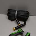 Garden Hose 50FT Lightweight Water Hose 3/4, Flexible Hose with 10 Sprayer, Burst-Resistant, Anti-Kink for Outdoor Use, Watering(Green)