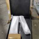 YITAHOME Utility Cart on Wheels, 550 lbs Capacity, 45 x 25 Inch Rolling Work Carts with Wheels, 2 Shelf Heavy Duty Plastic Service Cart Suitable for Warehouse, Garage, School & Office, Cleaning, Black