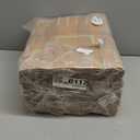 LBRO2M Plastic Straw Outdoor Rug Waterproof Rugs 8X10 UV Resistant Moroccan Geometric Reversible RV Rug for Outside Camping Rugs for Patio, Picnic, Beach (8X10, Brown)