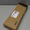 KES Glass Shelf for Bathroom, Floating Tempered Glass Bathroom Wall Shelf Rectangle 16 Inch Brushed Nickel Bracket, 2 Pack, BGS3201S40-2-P2