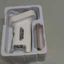 1200X Handheld Portable Microscope for Kids Digital Scope 2.0" Screen Rechargeable STEM Toy Slide Kit Pocket Science Gift for Children Ages 6-12 Students (White)