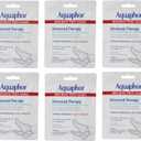 Aquaphor Repairing Foot Masks, Moisturizing Socks for Dry Feet, Hydrating Foot Care Treatment with Avocado Oil and Shea Butter, Pack of 6