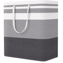Laundry Basket Hamper, 100L Collapsible Clothes Storage, Grey
Freestanding Clothes Hampers, Foldable design, with Easy Carry Handles, For Laundry, Bedroom, Dorm, Clothing, Towels, Toys