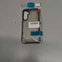 Case for Samsung Galaxy A55 5G Phone Case,Non-Fingerprint/Scratch Slim Shockproof A55 5G Case Translucent Matte Hard PC Back Soft TPU Border Hybrid Protective Drop Protection,Black