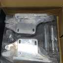 Billet Hood Hinge Kit Pair Left and Right Side for Ford Mustang 1967-1969 Silver