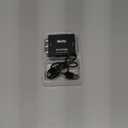 RCA to HDMI Converter, 1080P RCA Composite CVBS AV to HDMI Video Audio Converter Adapter Compatible with N64 Wii PS2 Xbox VHS VCR Camera DVD, Support PAL/NTSC with USB Power Cable