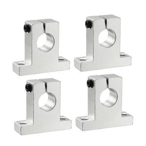 4pcs SK16 Aluminum Linear Rod Rail Shaft Support 16mm Linear Motion Guides for CNC 3D Printer