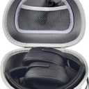 Headphone Case for Skullcandy Crusher/Hesh/Evo Wireless Over-Ear Bluetooth Earphones, for JLab JBuds Lux ANC, for TOZO HT3/HT2 Headphones and More Noise Cancelling Foldable Headset - Box Only (Grey)