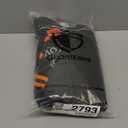 [Upgraded 1000D Heavy Duty Fabric] 36 Fire Pit Cover Round for 33- 36 Fire Pit/Tables, Waterproof Tear & Fade Resistant Firepit Cover with Buckle, Handle, Drawstring, Air Vent (36D x 20H,Black)