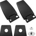 5013722AA Liftgate Rear Window Glass Hinge Set Replacement for Jeep Wrangler 1987-2006 Replaces 5013722AB 5013723AA 5013723AB 55008136 926-119
