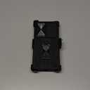 Caka for Samsung Galaxy S25 Ultra Case with Belt Clip Holster Slide Camera Cover Built-in 360 Rotate Ring Holder Stand Heavy Duty Shockproof Protective S25 Ultra Case 2025, Black