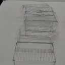 ClearSpace Pantry Organization and Storage Bins with Removable Dividers & Lids  Perfect Pantry Organizers or Kitchen Organization  Refrigerator Organizer Bins, Cabinet Organizers, 2 Pack