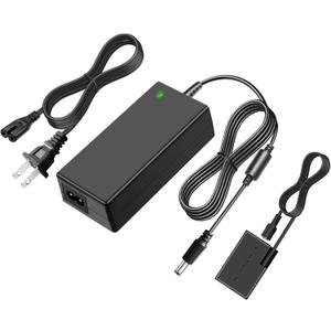 TKDY for Canon R50 Dummy Battery, LP-E17 DR-E18 DC Coupler, ACK-E18 Power Supply Adapter Kit, fit for Canon EOS R50 R100 R8 R10 RP, Rebel T6i T7i T8i T6s SL3 SL2 77D 800D Digital Cameras.