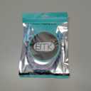 EMK 1/4 to 3.5mm Adapter, 1/4" Female to 1/8" Male Stereo Audio Adapter for Speaker,Amplifiers, Guitar, Home Theater Devices, Laptop, Headphones (6.6FT/2M)