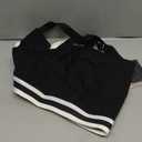 Momcozy Pumping Bra Hands Free, Breast Pump Bra with Widened Band, Pumping Nursing Bra in One, Adjustable Straps, XL, Black