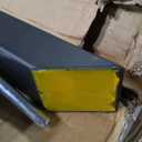 AUTOSAVER88 43" Clamp On Pallet Forks for Tractor Bucket, Heavy Duty 2000lbs Quick Attach Skid Steer Loader Pallet Fork with Adjustable Stabilizer Bar, Black