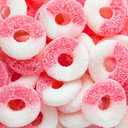 Fruidles Watermelon Gummi Rings Candy, Assorted Fruit Flavors Gummies, Allergy Friendly, Non-GMO, No Artificial Sweeteners Gummy (2 Pounds) (EXP 10/10/26)