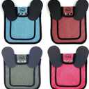 DOWN UNDER OUTDOORS 4 Pack Medium-Large Saddles with Adjustable Straps, Poultry Saver, Protector, Apron, Supplies, Care Products (Mixed Colors)