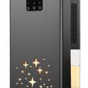 Dehumidifier, 95 OZ Water Tank Dehumidifiers for Home, 1000 sq. ft. Dehumidifier for Basement Bathroom Bedroom with Auto Shut Off, 7 Colors LED Light, Quiet Dehumidifiers with Sleep Mode, Black