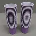 xo, Fetti Party Decorations Lavender Purple Plastic Shot Glasses - 50 Matte Disposable 2 oz Cups | Bachelorette Party, Birthday Party, Party Favors, Baby Shower Supplies