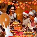 2 x Thanksgiving Turkey Leg Inflatable Balloon 24 Giant Large Chick Leg Inflatables Funny Chicken Drumsticks Balloons for Fall Harvest Thanksgiving Party Decoration 1Pcs