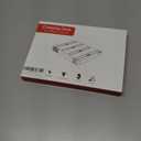 Retro Style Charger for Nintendo Switch 2 Joy-Con Controllers - 4 in 1 Charger Station with LED Indicators, Overcharge Protection (Red/White Edition)