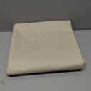 TruDelve Heavy Duty Vinyl Tablecloth Beige Plastic Table Cloth Rectangle Table Wipeable Waterproof PVC Tablecloths Rectangular (54'' x 72'', Pure Beige)