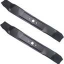 Lawn Mower Blades Compatible with 42 Inch Deck Cut MTD, Cub Cadet LTX1040 RZT-L42 RZT-S42 XT1-LT42, Troy-Bilt Mulching Blade Replacement for 742-04126, 742-0616, 742-04308, 942-0616, 942-04126