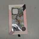 for iPhone 13 Pro Case Cute - Wireless Charging Compatible - Dual-Layer Hard Shell + Silicone Cover - Protective Phone Case Aesthetic Trendy Designs for Women - Tree of Life