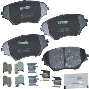 Bendix Priority1 CFC862 Ceramic Front Brake Pads for Toyota RAV4 2005-2001