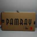 Pamray 32 Inch Small Computer Desk with Monitor Stand, Simple Office Desk with Headphone Hook for Small Spaces, Kids Study Writing Table for Bedroom, Black