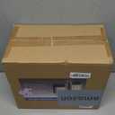 Kalium Wall Sconces Set of Two, Modern Vanity Lights with Double Clear Glass Shade Matte Black Indoor Farmhouse Wall Lights for Bathroom Living Room Bedroom Hallway Bulb E26 Base (Bulbs Not Included)